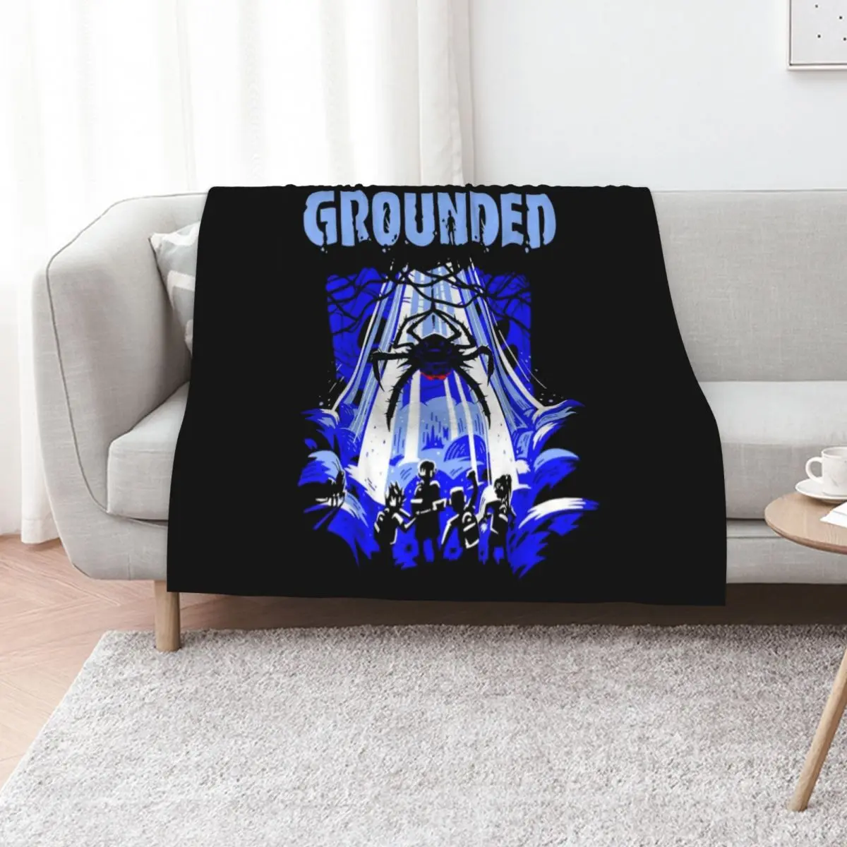 Grounded Video Game Grounded Video Game Grounded Video Game Throw Blanket Warm halloween Blankets For Bed Blankets