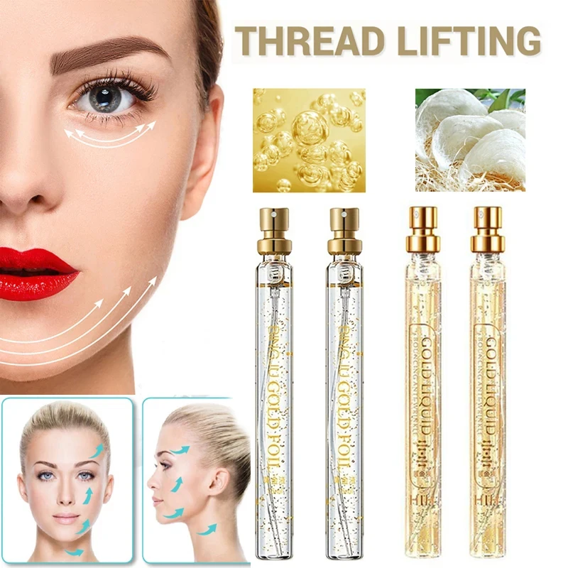 15ml Face Serum Active Collagen Silk Thread Facial Essence Anti-Aging Smoothing Firming Moisturizing Facial Serum 1pcs