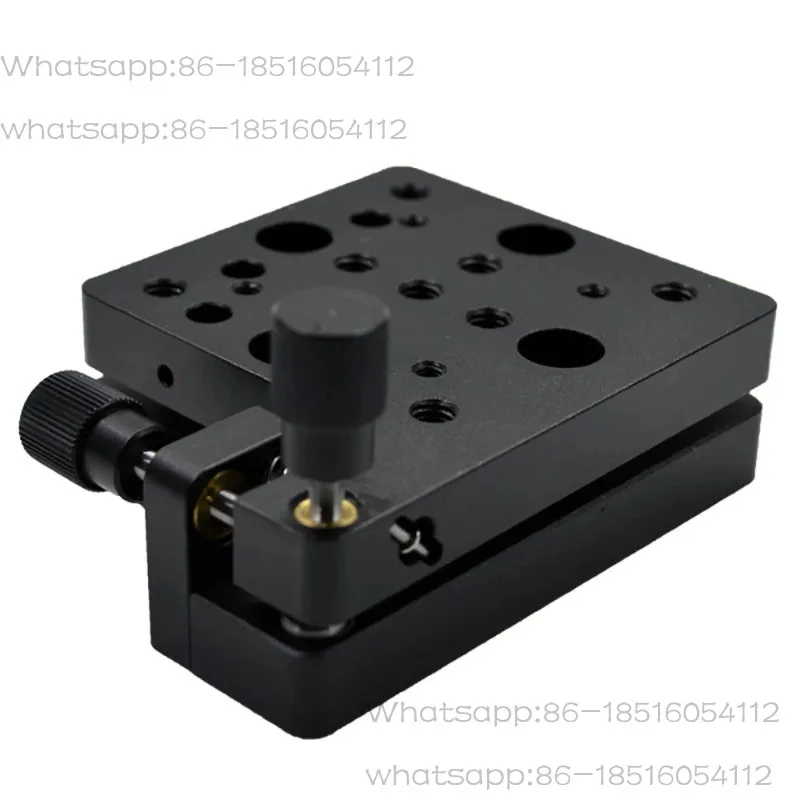 Optical Dual Axis Manual Tilting Table Precision Angle Displacement Stage Tilt Fine-Tuning Working Platform Sliding Table