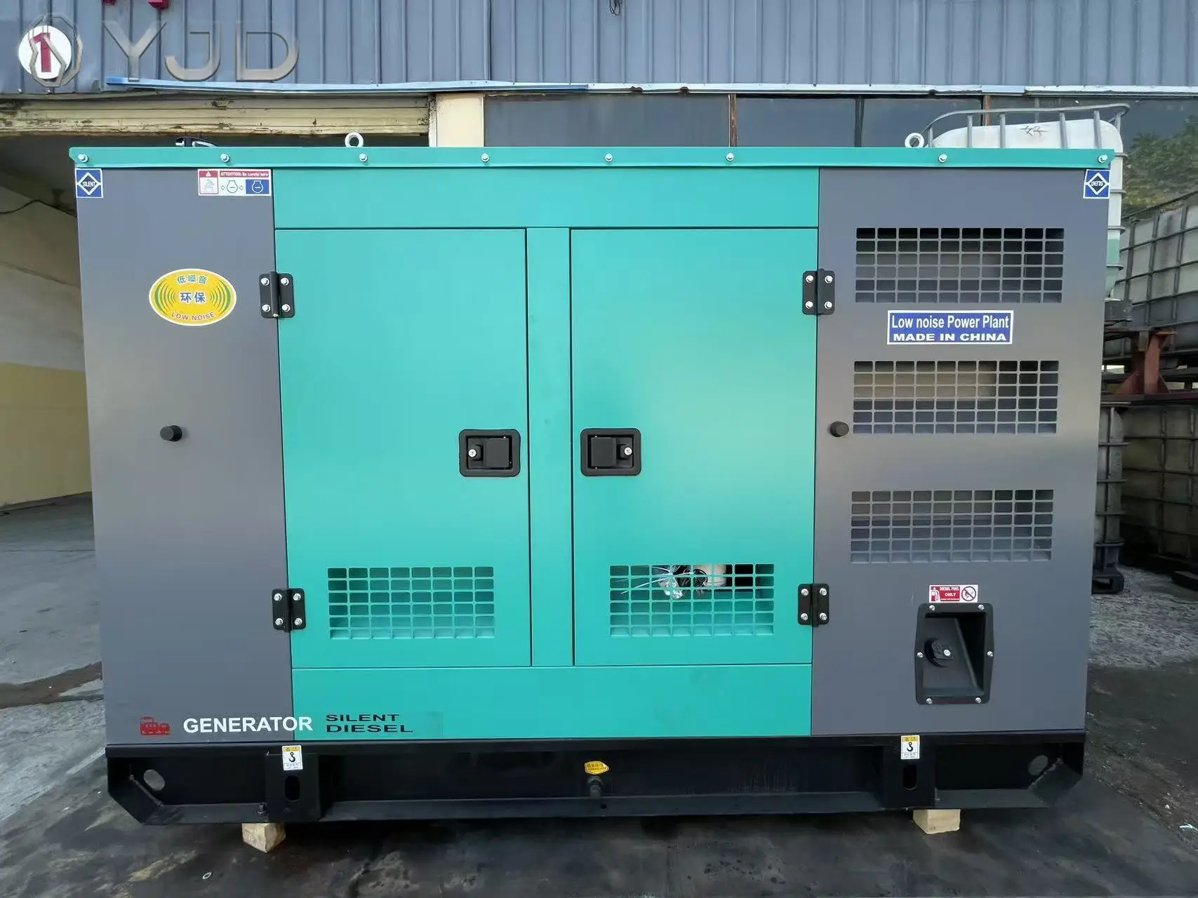Yuc-hai YC4A140L-D25 100KW 125KVA Ultra Quiet Diesel Generator Auto Start ATS CECertified Power Supply 50/60Hz Super Silent Type