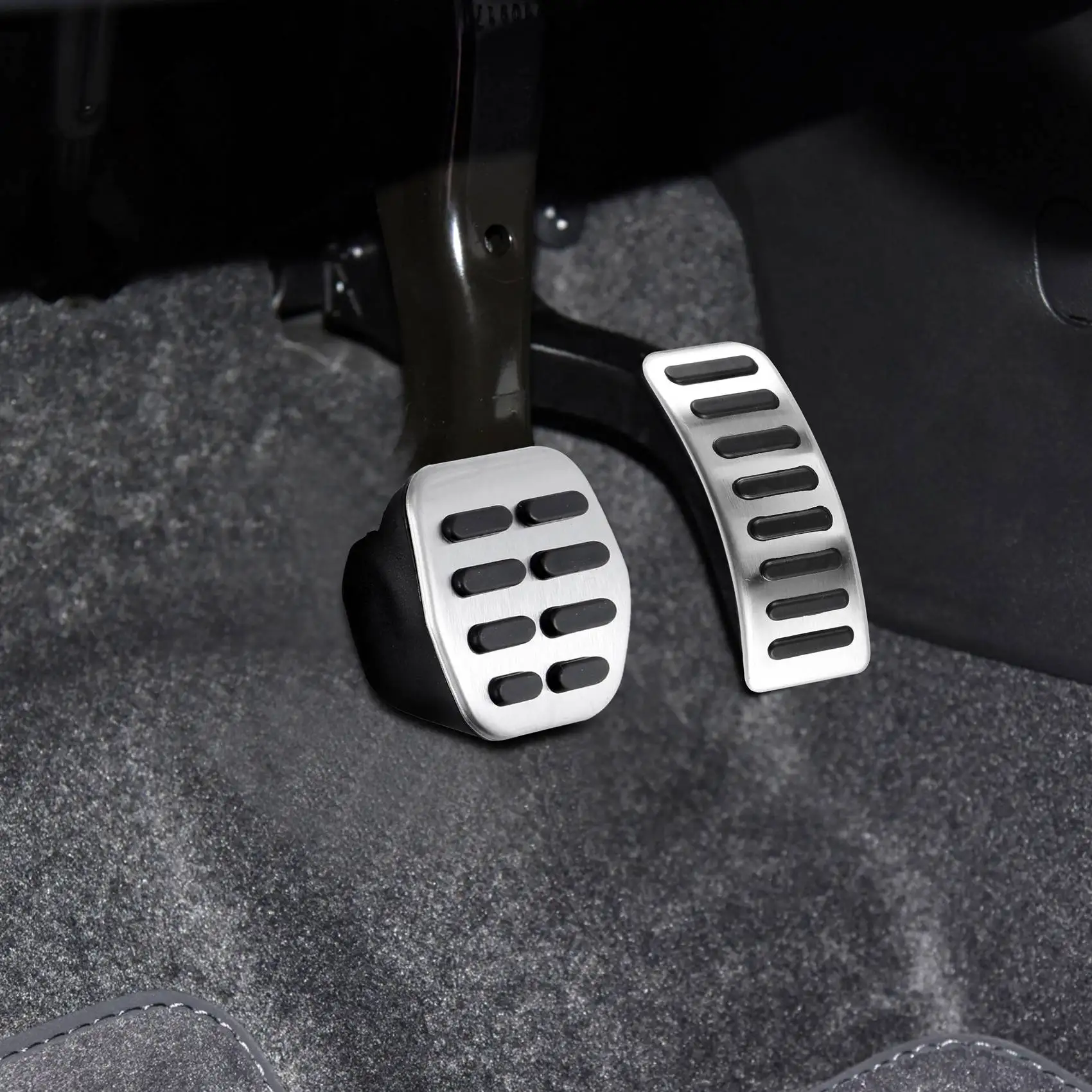 4Pcs Car Rest Accelerator Brake Pedal for Golf 4 Bora Beetle RSi R32 Audi-A3 SEAT