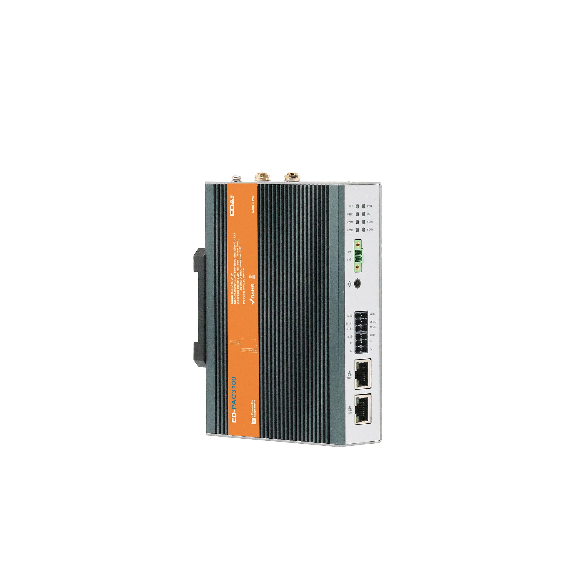 Chipboard ED-PAC3100 for Raspberry Pi Cm5 CODESYS Programmable Automation Controller 9~36V Wide Voltage Input, Integrated RTC