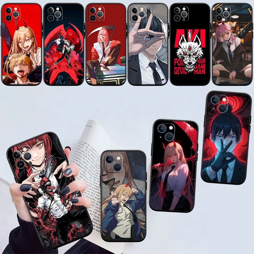FD14 Denji C-Chainsaws Shell Phone Case for Samsung Galaxy Note 10 20 S23 S24 S25 Ultra FE Plus Edge Lite A02S A35 A07 A17