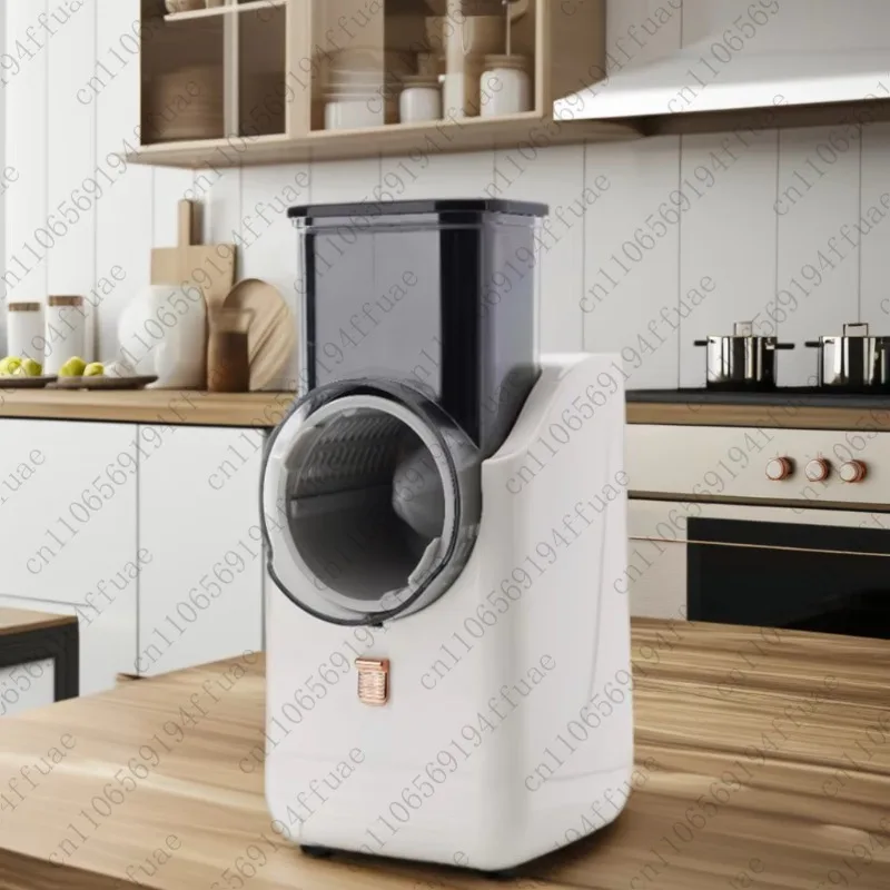 Procesador de alimentos motorizado, potente Motor de 750 vatios, tazón mezclador de 1,8 litros con vaso de plástico eléctrico para el hogar