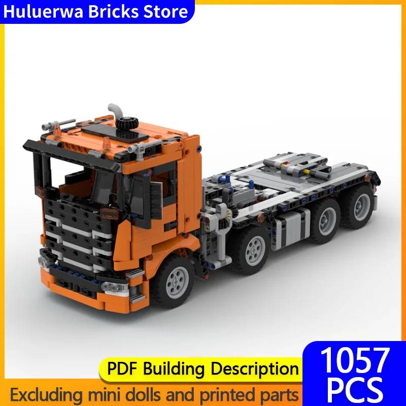 

Speed Hypercar Model MOC Building Bricks Heavy-Duty Truck Modular Technology Gifts Holiday Assemble Children Toys Suit