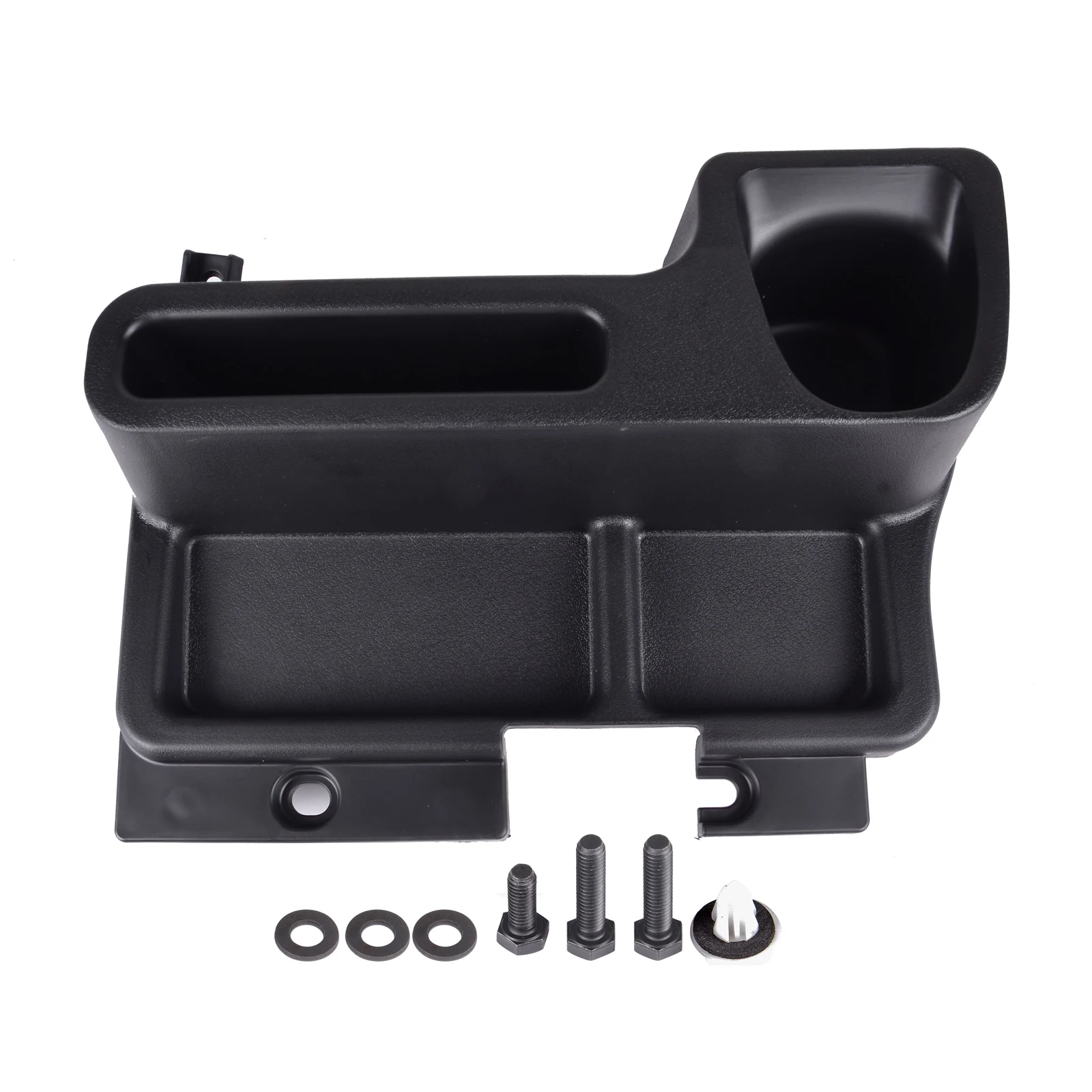 ABS Armrest Storage Box Car Accessories Center Console Box Tray Cup Holder For Toyota Land Cruiser LC70 LC71 LC76 LC77 LC79