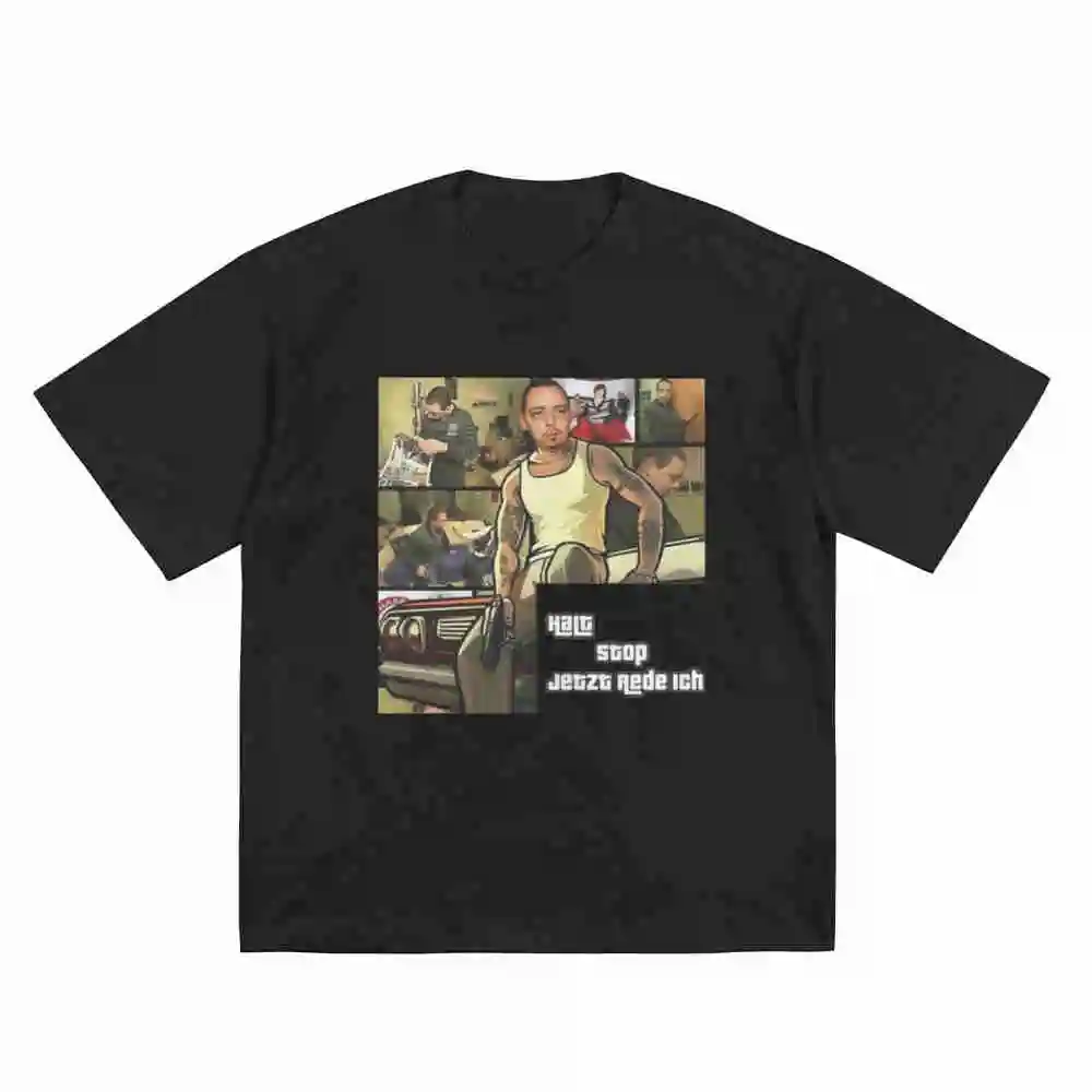 Halt Stop Psycho Andreas Women Swap Now I'm Talking Short Sleeve Tee 100% Cotton T-Shirt