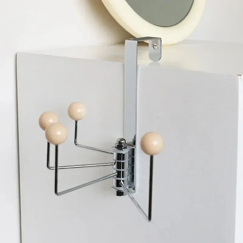 Portable Mini Metal Dress Hanger Coat Rack Wall Children's Clothes Hanger Room Furniture Clothes