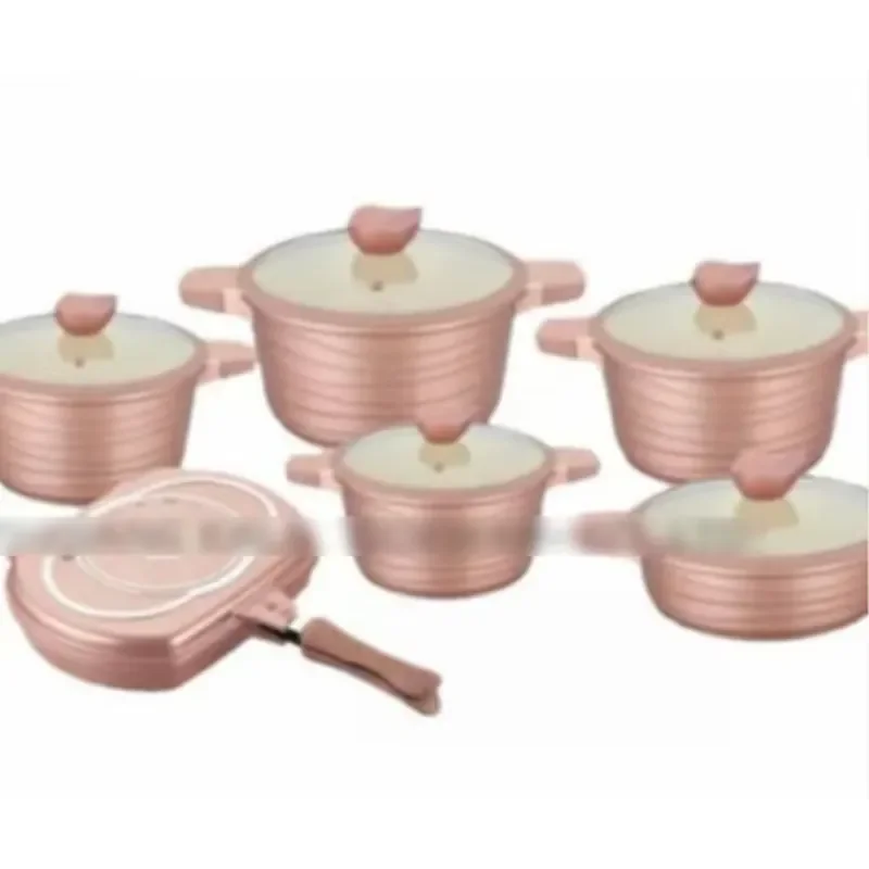 High Quality Cookware Non Stick Cookware Sets Nonstick Frying Pan Die Cast Aluminum Household Utensils Kitchen