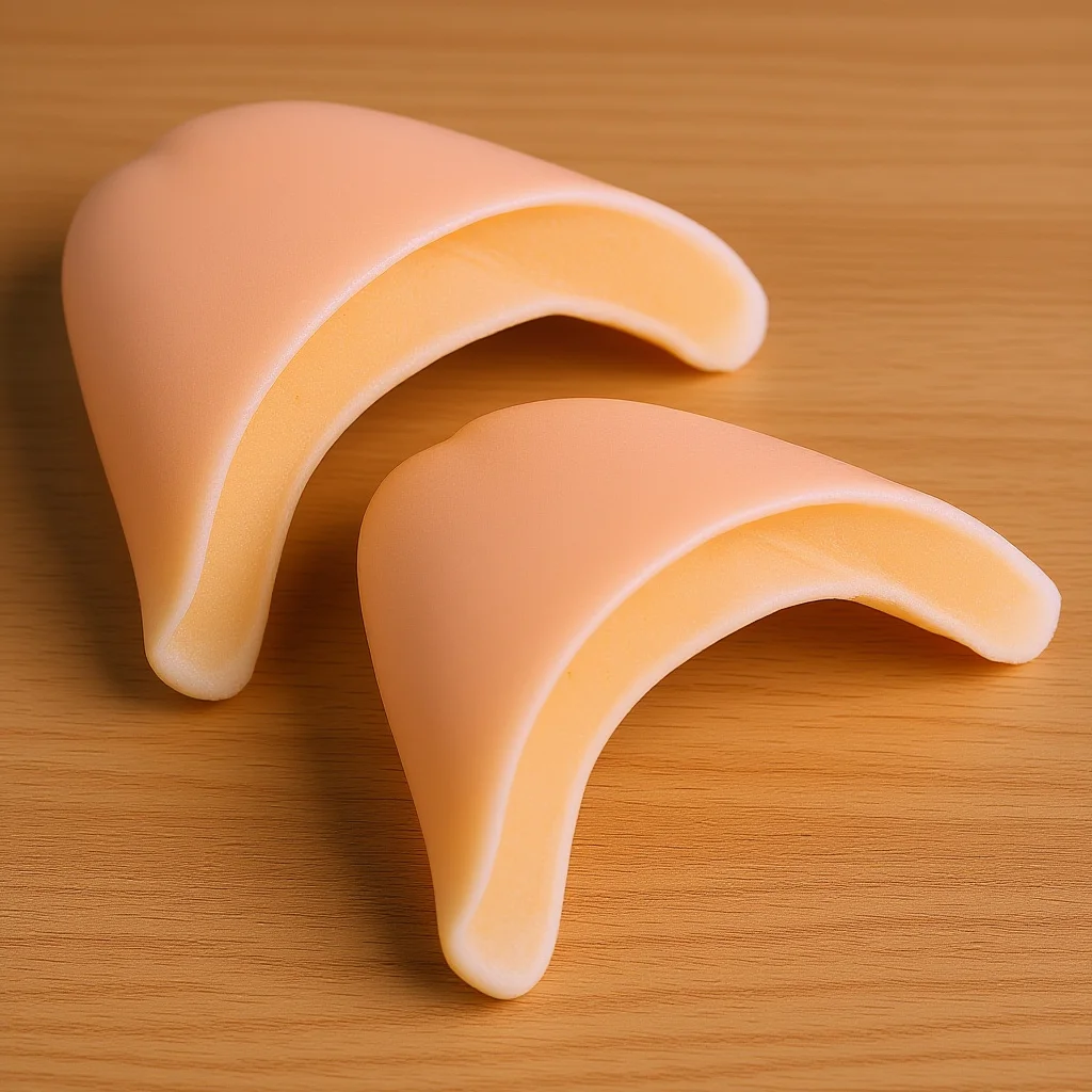 

Nude Silicon Toe Pads 95x85cm Front Sole Protector for Ballet Shoes Stress Relief Gel Caps Comfortable Fit for Any Footwear