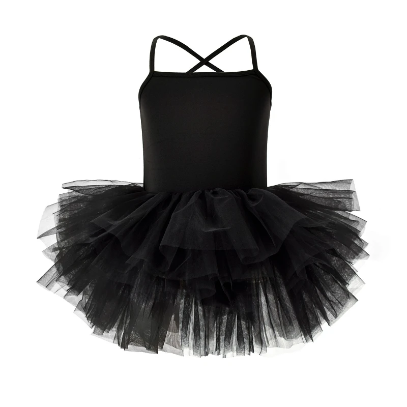 Sarong de danse licou pour filles, confortable et respirant, à la mode, vêtements d'entraînement de Ballet une pièce, jupe bouffante, nouvelle collection été