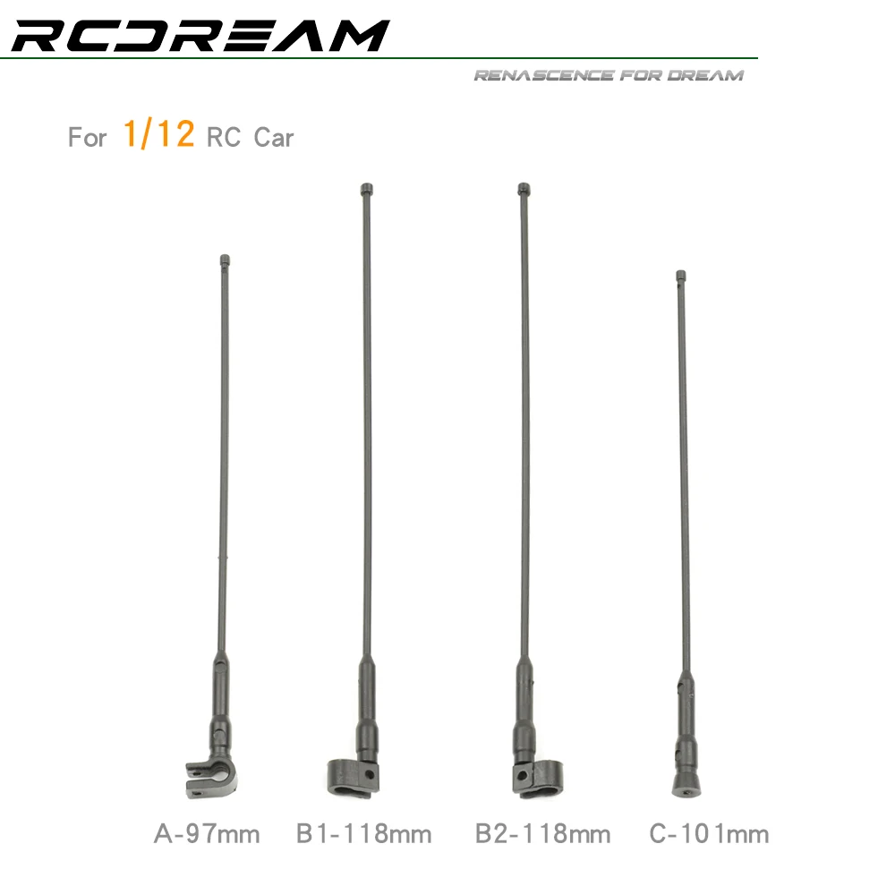 Dilwe 2pcs Antennes RC, Accessoire de Décoration en Métal Noir, Antenne de Simulation Pièces pour Voiture Traxxas RC Crawler
