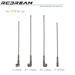 RCDream Simulated Antenna Aerial Decoration Signal Pole for 1/12 1/18 1/10 1/8 RC Car Crawler TRX4m MN168 MN-222 MN82 Mn99s UDR