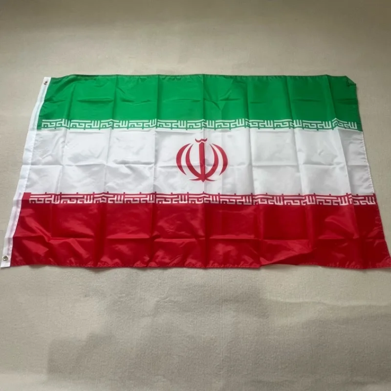 iran Flag 90x150cm Hanging high quality 3x5 ft polyester decorated flag banner Decorated with the flag of the Islamic Republic o