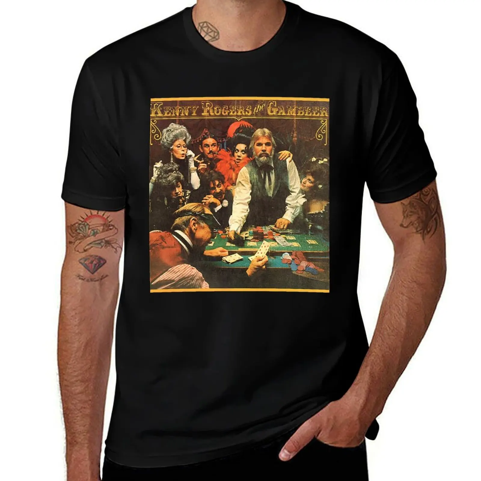 

Vintage Kenny Rogers Legend American Singer T-Shirt plus sizes cute clothes funny meme t-shirts mens clothing