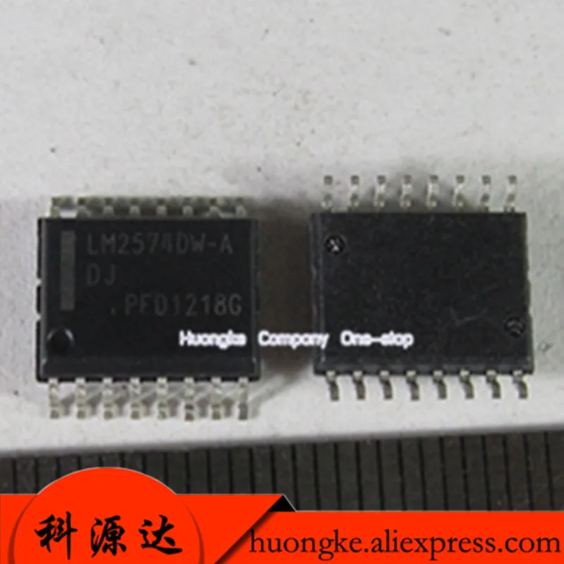 5pcs/lot LM2574 LM2574DW-A LM2574DW-ADJ LM2574-005 SOP16