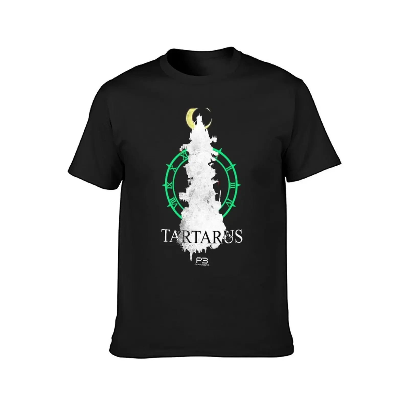 Tartarus from Persona 3 FES/Portable T-Shirt sublime anime luxury clothes men