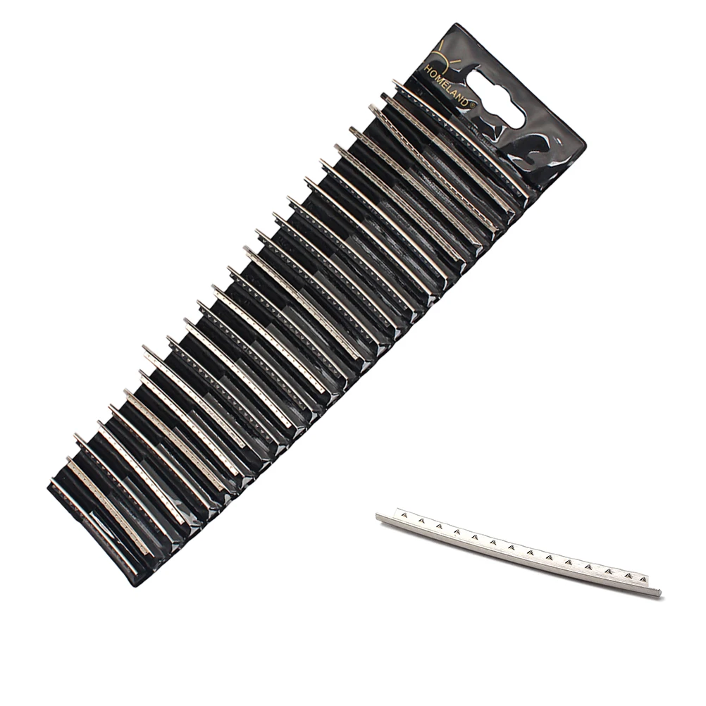 

24 pcs Big Silk Electric Guitar Fret Wires Cupronickel 2 9mm Width Fit Alloy Instrument Parts Accessories