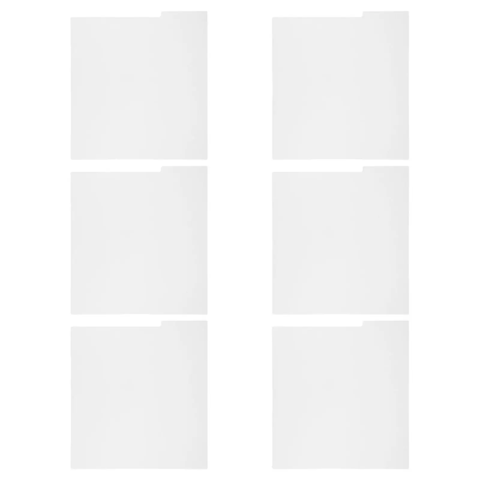 

6Pcs Record Dividers Writable Vinyl Album Separators for Organizing Music Collection DIY Vinyl Record Storage Write on Dividers