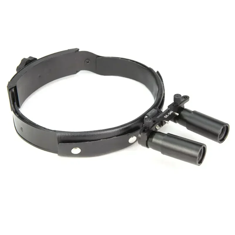 5X الأسنان Loupes نظارات مكبرة مسافة العمل 500 420 340 مللي متر جراحة المكبر مساعدة اليد لحام لحام المشبك