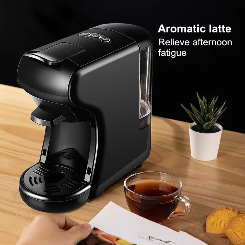 19Bar Portable Capsule Coffee Machine – Compact Espresso Maker for Home/Office, Fast 30s Brewing, Compatible with Nespresso