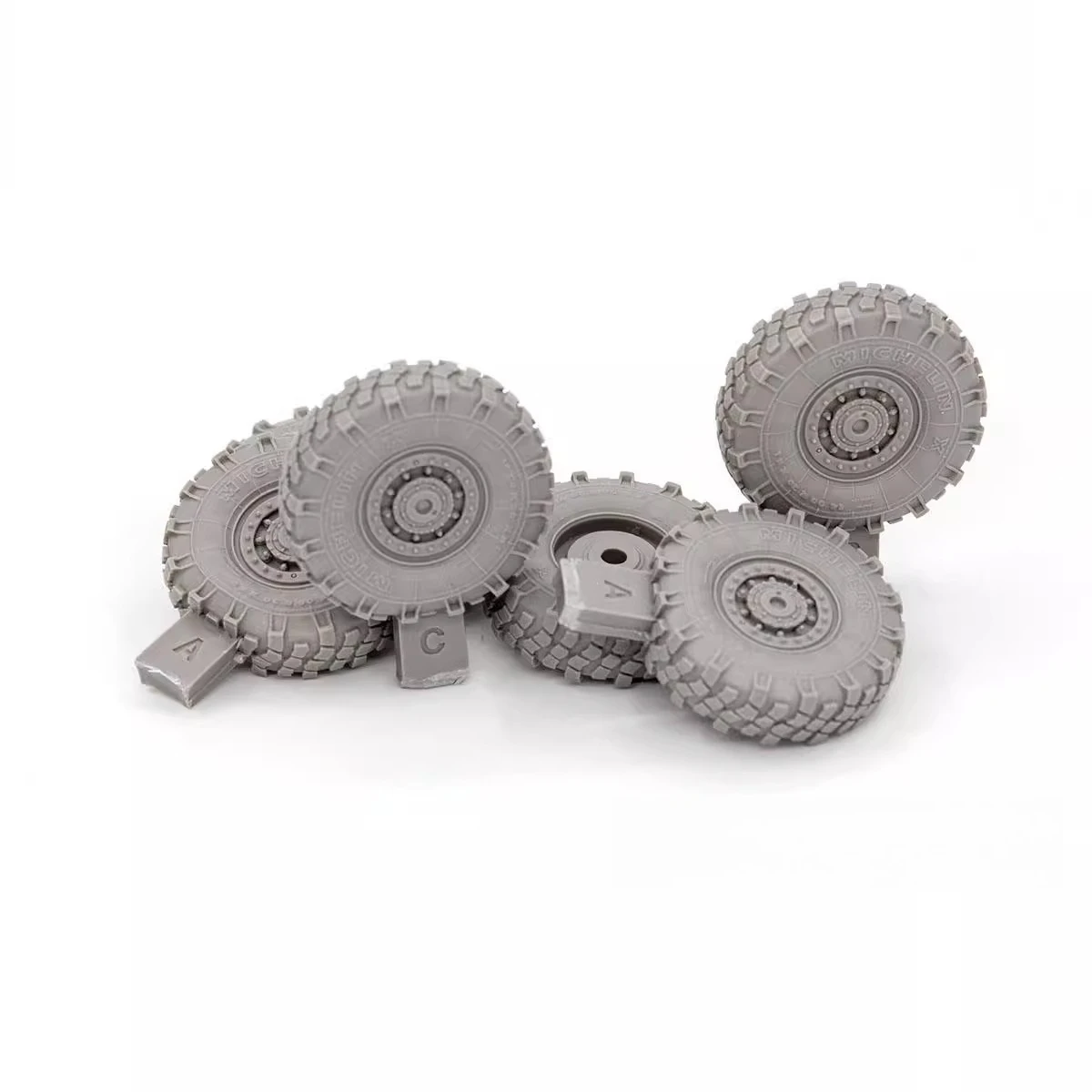 

1/35 Cast Resin Model Assembly Kit, GK, AMX-10 Wheeled Step Battle Gravity Resin Tires, Unpainted, Needs To Be Assembled