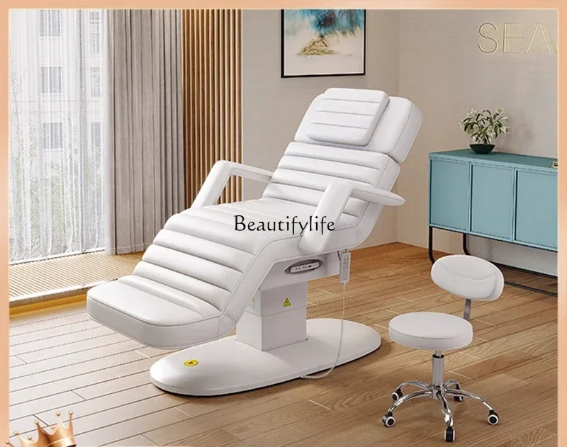 

01 Electric beauty bed Beauty salon Massage tattoo embroidery eyebrow bed