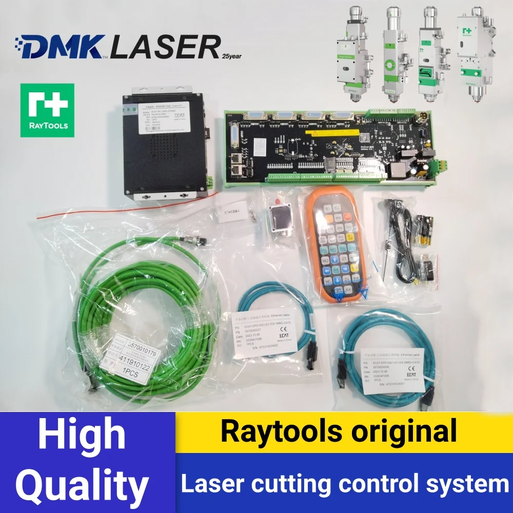 Raytools original XC3000PLUS Laser Cutting head Motion Control System For Plane/Tube Cutting Head BM110/111 BT220/240S BS03K-CAT