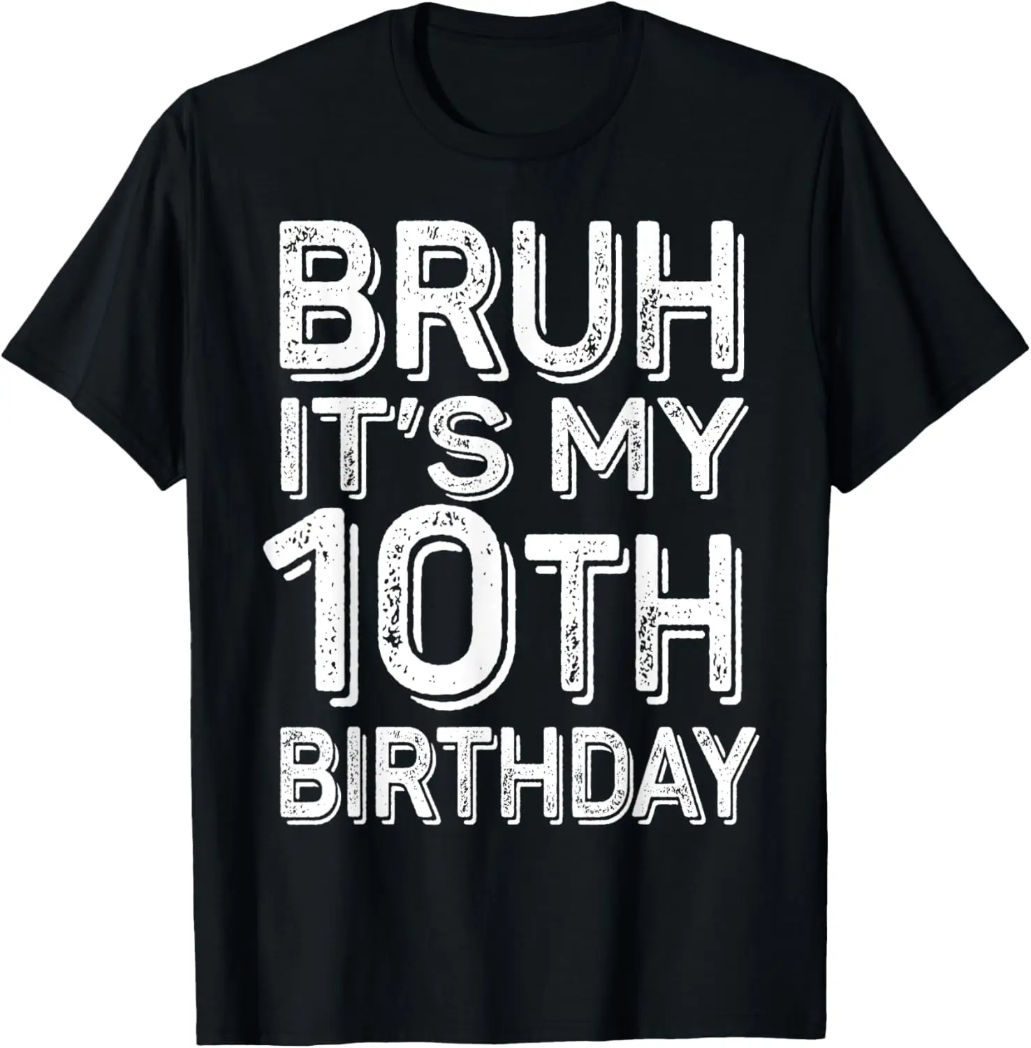 

Подарки для мальчика на 10-летие Bruh It's My на 10-летие, забавная футболка BDay