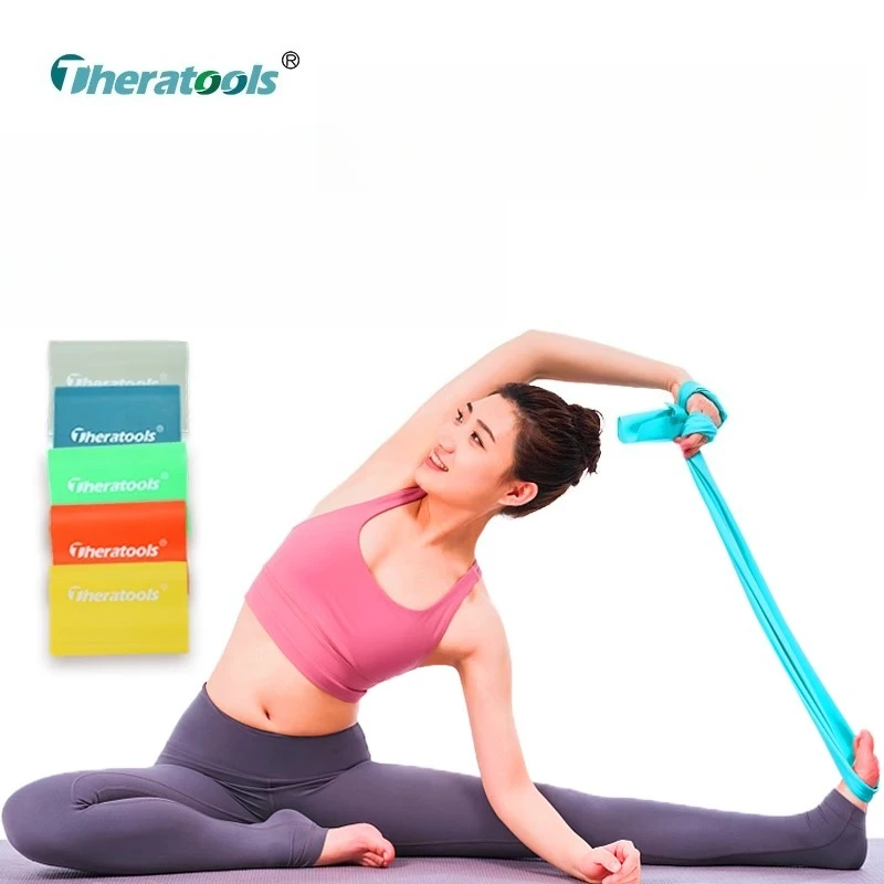 

Rehab Exercise Bands Set Pull Cords Ankle Sprain Ligament Tear Arthritis Pain Relief Foot Inversion Physical Therapy Recovery