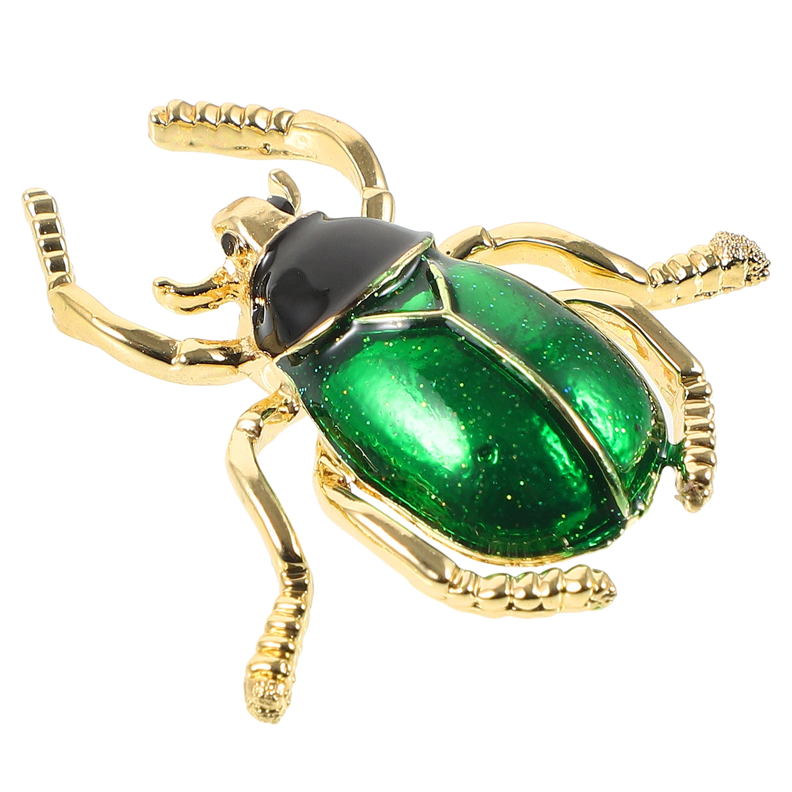 

beetle brooch beetle lapel pin shiny brooch alloy brooch
