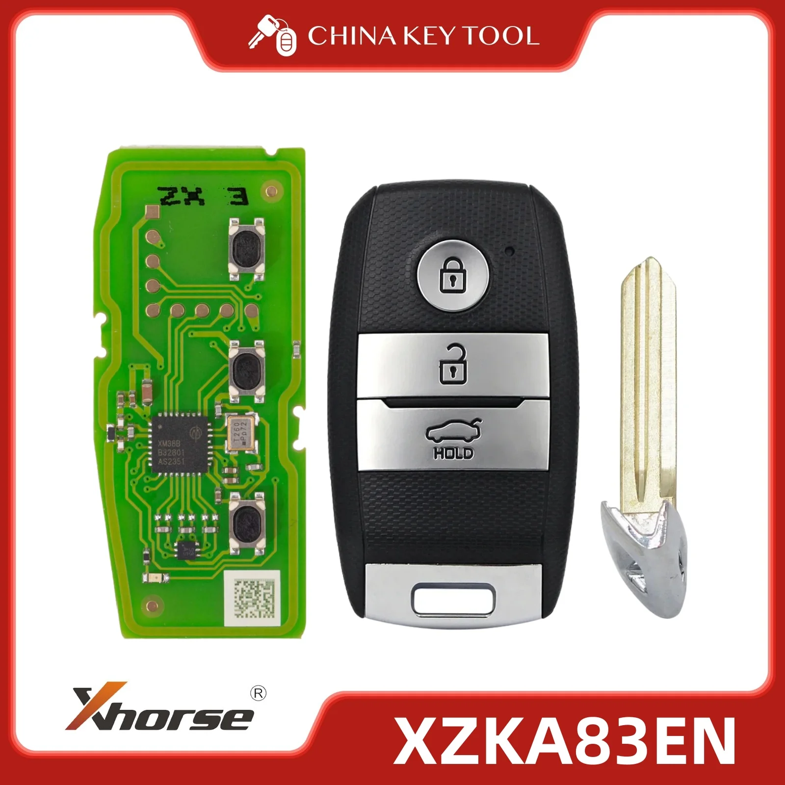 

1 шт. XHORSE XZKA83EN специальная печатная плата исключительно для моделей Hyundai и Kia с корпусом ключа, глобальная версия