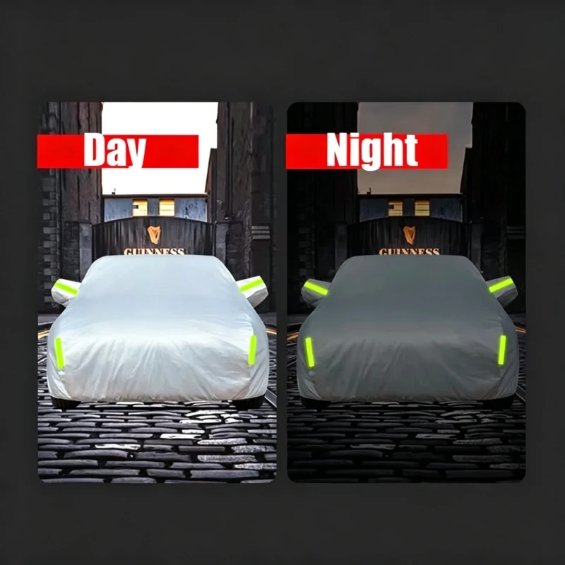 For New Chery Tiggo 8 Pro 2025 2026 Full Car Covers Outdoor Sun Anti UV Rain Snow Dust Protection Oxford Cloth Accessories
