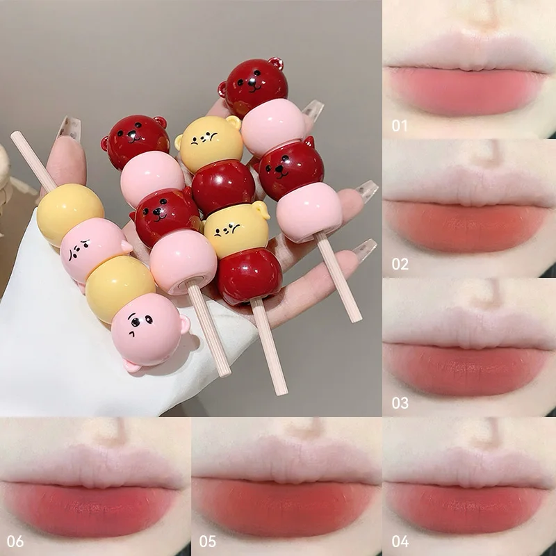 معجون شفاه القرع الحلو من Gege Bear، أبيض غير لامع، لون طبيعي، مطابقة البشرة الصفراء أكثر مثالية، تدوم