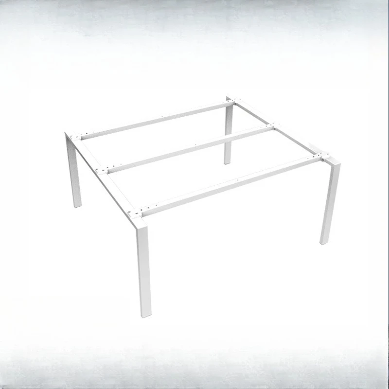 2-person office table thickened table leg bracket iron metal bracket iron pipe table