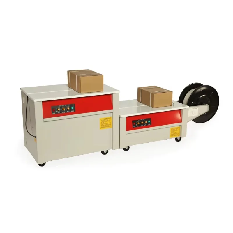Semi Automatic pp Band Strapping Machine Carton Box Strapping Machine