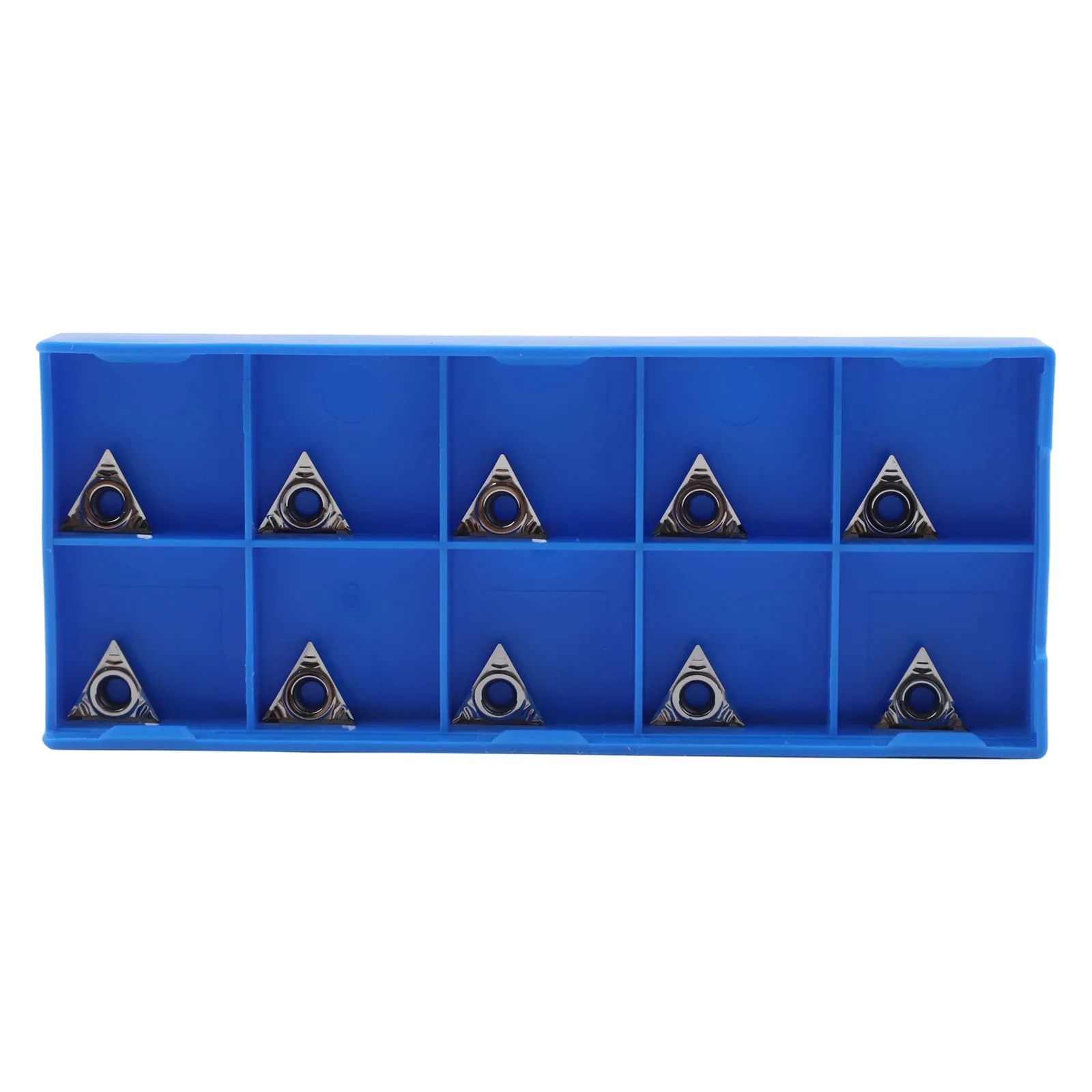 

10PCS TCGT09 Aluminum Cemented Carbide Inserts for STUCR09 Turning Tool Boring Insert with Reduced Cutting Force