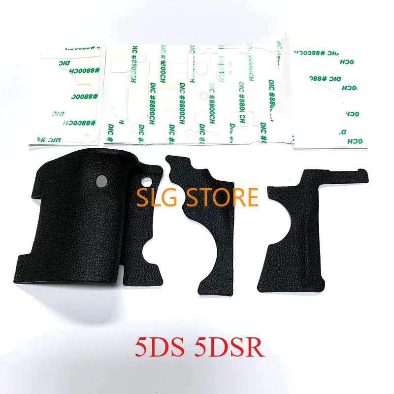 Nuovo Un Set di Corpo Impugnatura Laterale Pollice Copertura In Gomma per Canon EOS R EOSR 5D2 5DII 5D3 5D4 5D IV 6D 6D2 6DII 60D 600D 5DS 5DSR