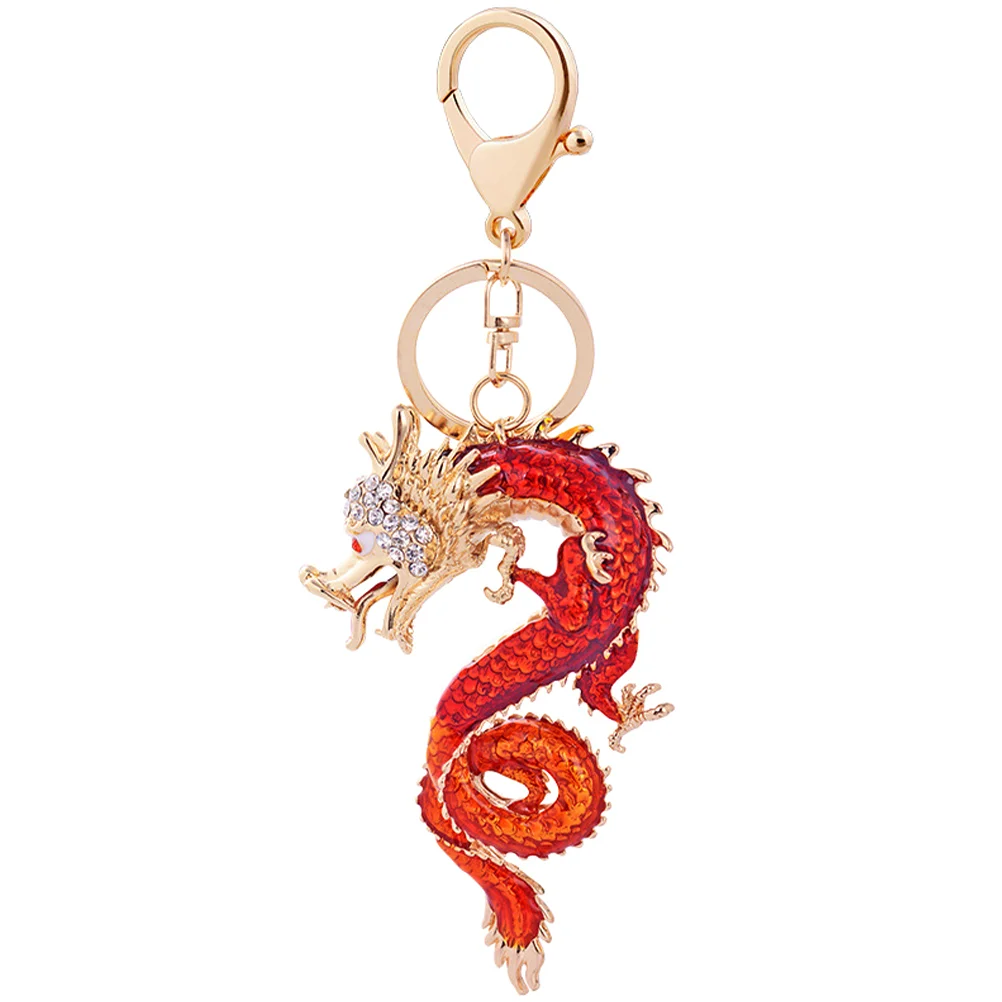 

of The Lid Backpack Hanging Keychain Dragon Keyring DIY Crafts Pendant Metal Charms Alloy