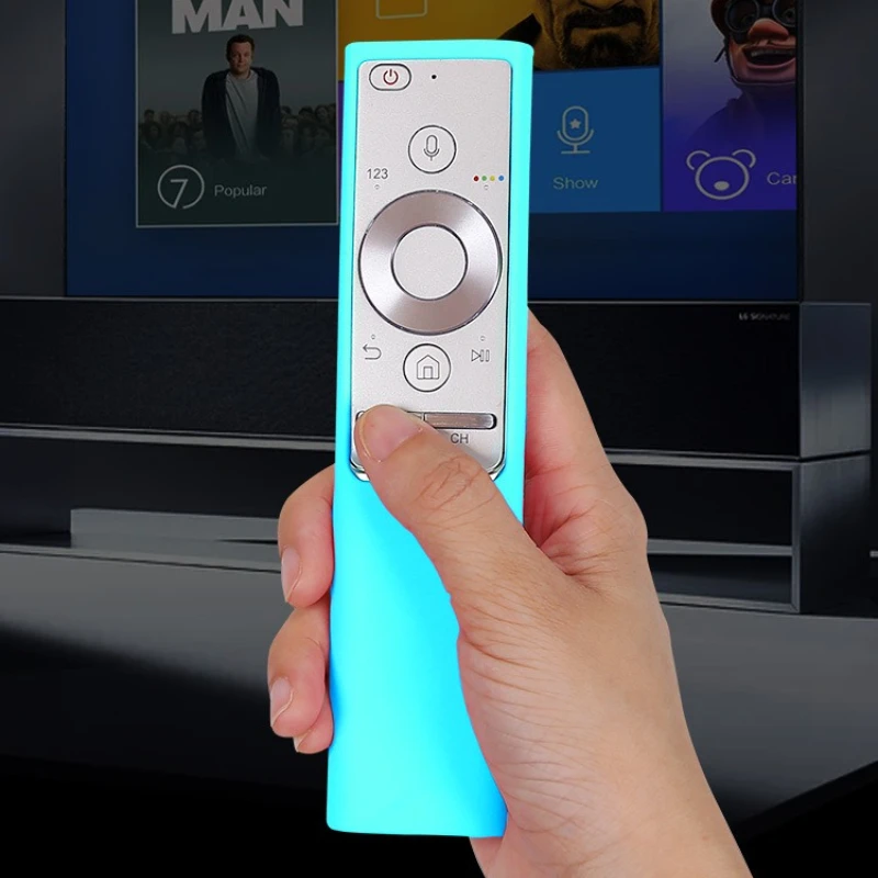 

Красочный силиконовый чехол с пультом дистанционного управления для Samsung SMART TV, защитный чехол BN59-01274A BN59-01272A BN59-01270A 01300F