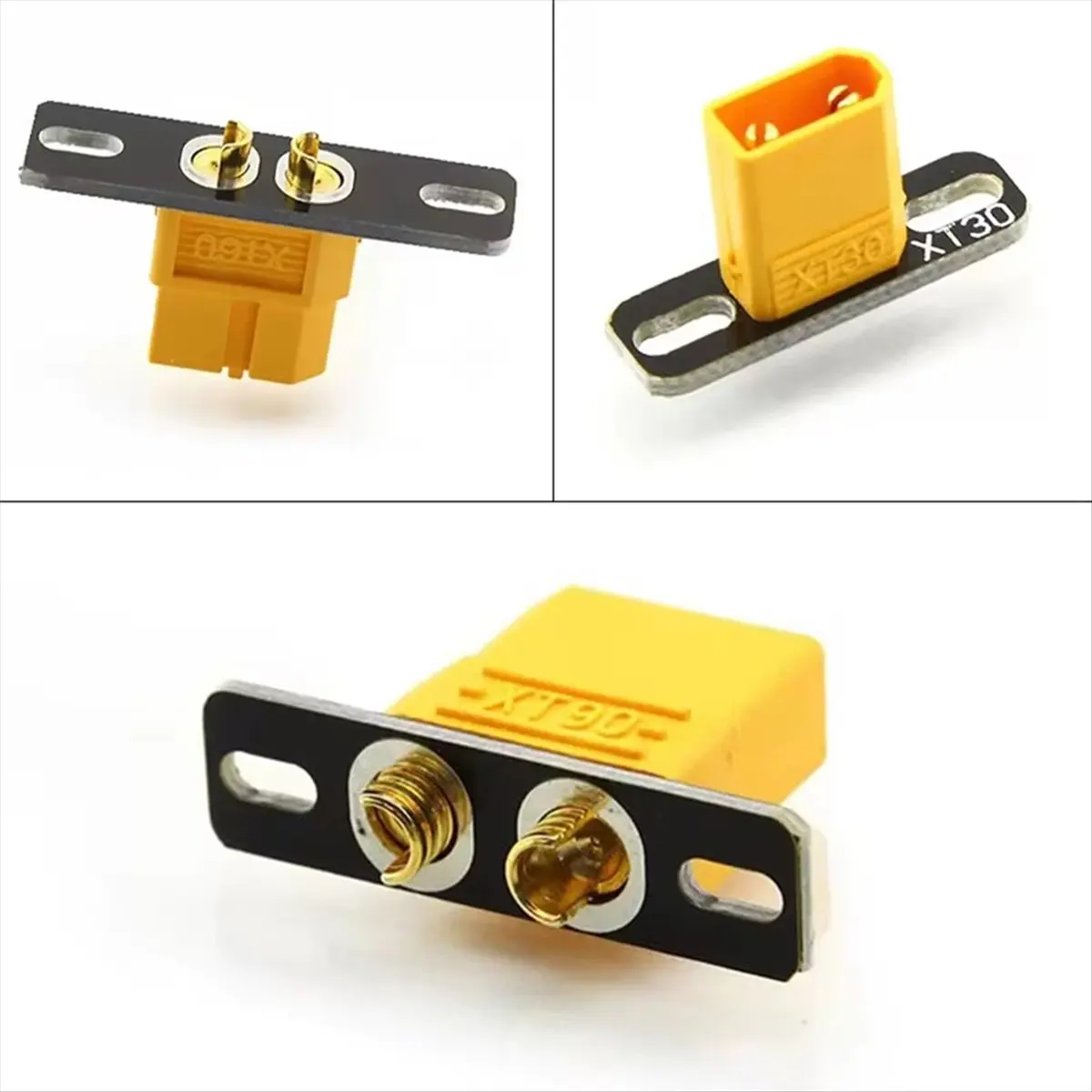 

Delighted- 3PCS PCB Welding Board Solder Plate Support Seat Fixed Holder with XT90 Plug