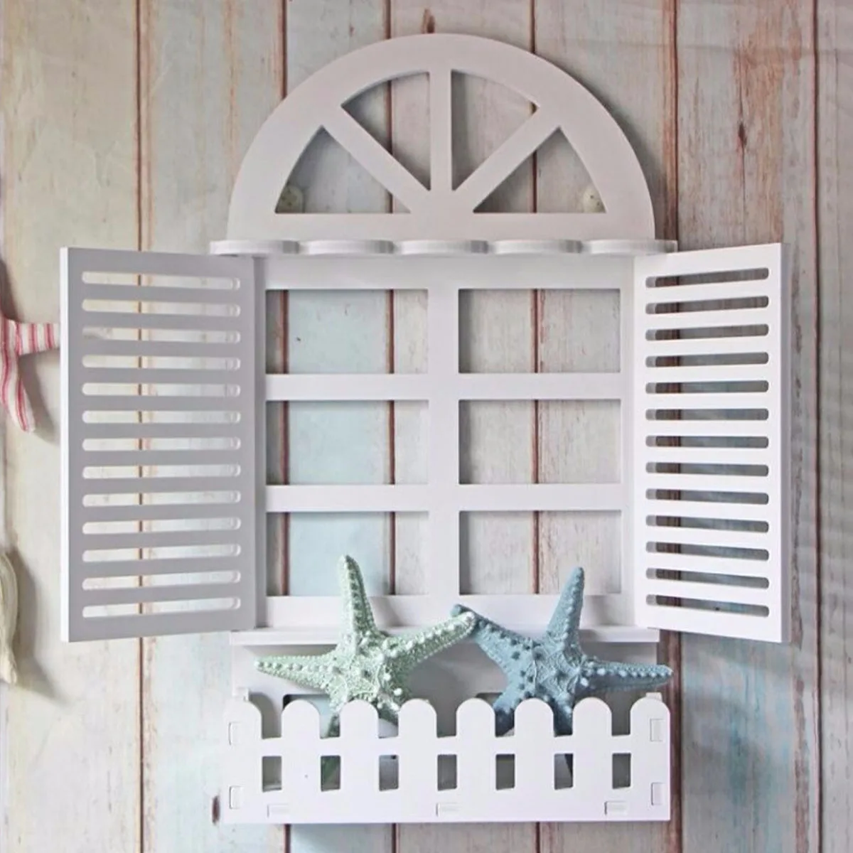 

Farmhouse Window Frame Wall Decor, Rustic Wall Hanging, Handmade Window Home Wall Decor, Wall Decoration for Living Room Bedroom