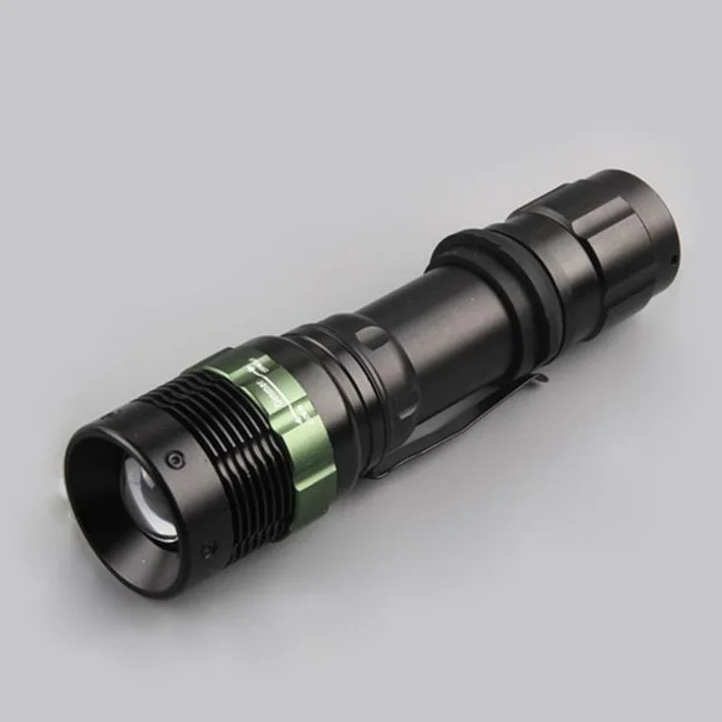 LED Flashlight Powerful USB Rechargeable Battery Flashlight Zoom Waterproof Camping Hunting Lighting