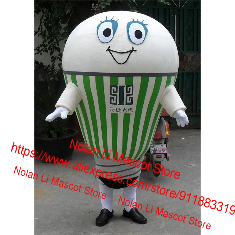 Newly Customized Light Bulb Mascot Clothing Cartoon Character Role-Playing Carnival Fancy Dress Advertising Game Adult Size 1307