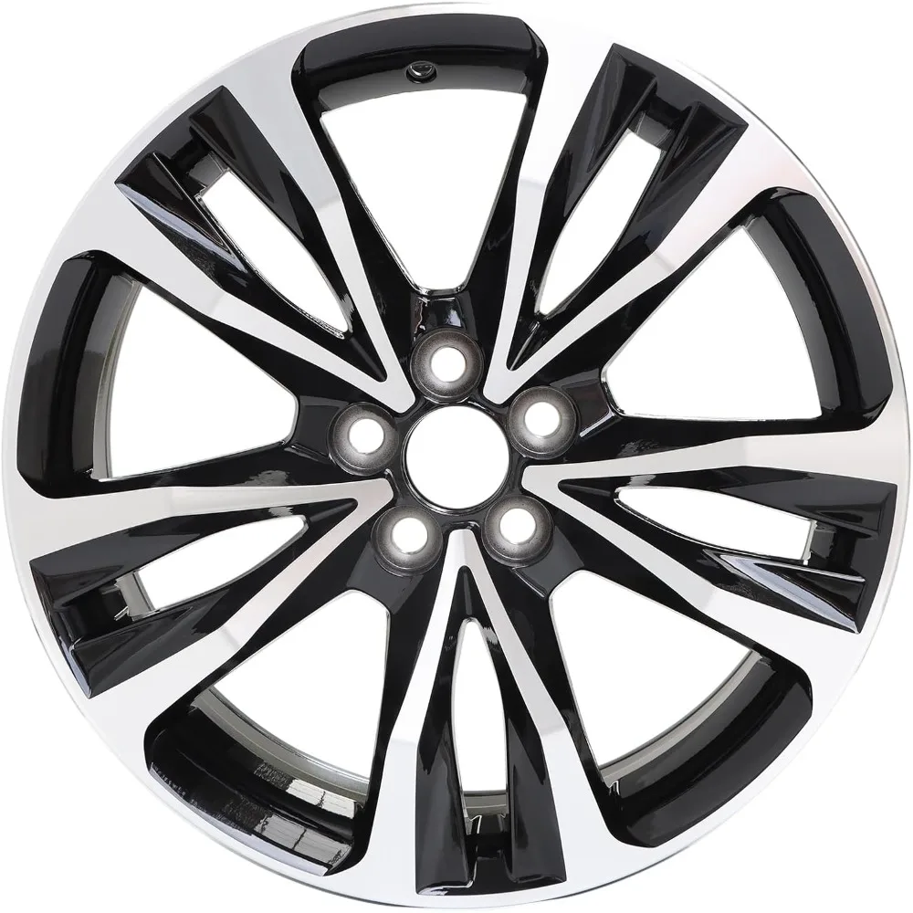 Обработанные черные колесные диски 17x7, подходят для Toyota Corolla 2017 2018 2019, обработанные черные OEM дизайнерские колеса 17, одиночная замена