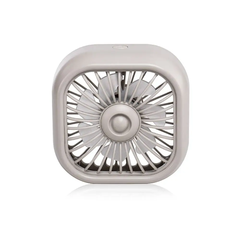 Colorful Lighting Car Air Outlet Fan 3 Speed Low Noise USB Small Cooling Fan Easy To Install Adjustable Mini Air Conditioner