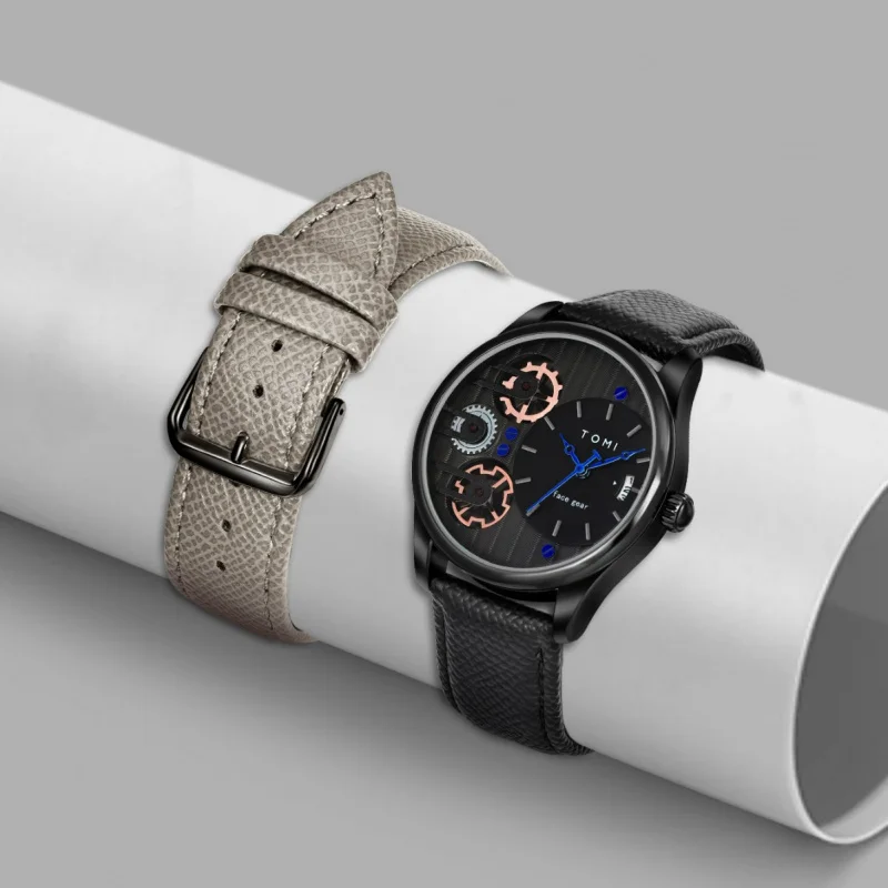 メンズ透かし彫りクォーツ時計,ベストセラー,カジュアル,ハイファッション,ギフトボックス,外国貿易,ホットセール,トレンディなブランド