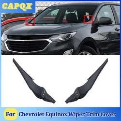 For Chevrolet Equinox Front Wiper Trim Cover Windshield Wrap Corner Fender Grille Water Deflector Plate