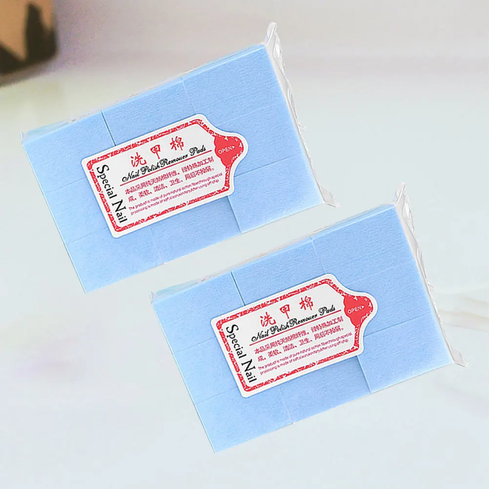 2 Sets Nagellack-Entferner-Pads, oben offenes Design, praktisch zum Ausziehen, ideal für den Einsatz im Salon zu Hause, Nagellackentferner