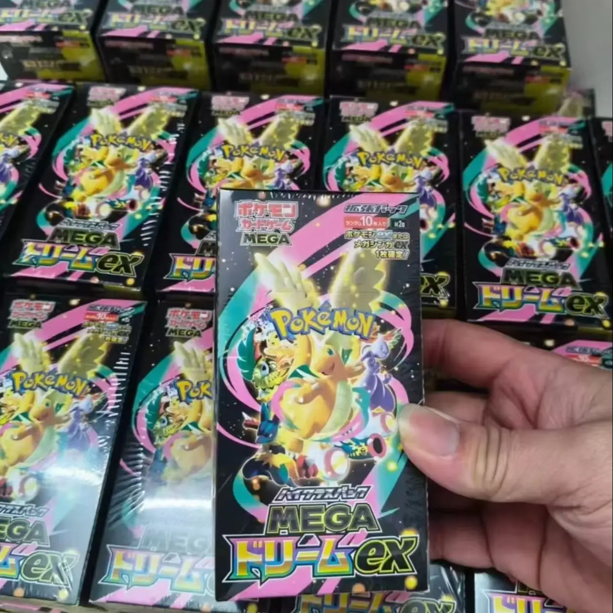 Pokemon Jp Edition Tcg M2a Trading Collectible Cards Mega Dream Ex Golden Box Booster Pack Trendy Toys Anime Fans Surprise Gifts view 4